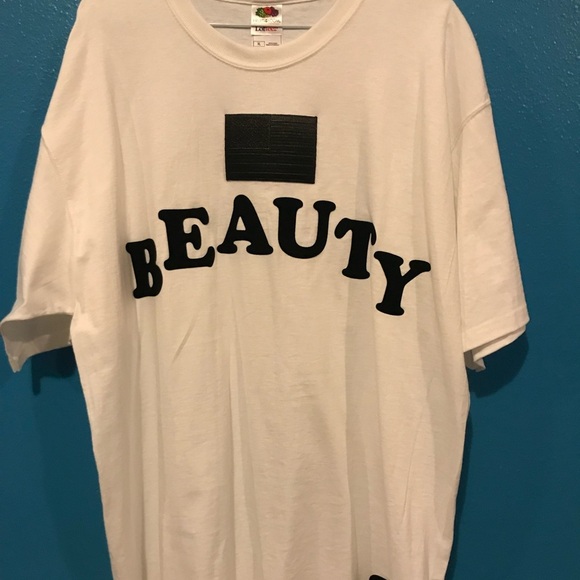 FOTL White T-Shirt Custom “Black American Beauty” - Picture 3 of 4